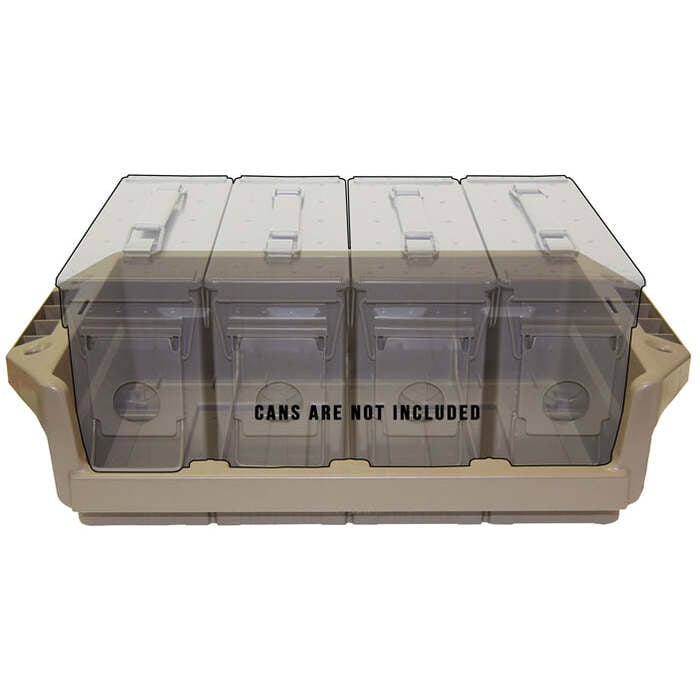 MTM Tray Ammo Can 30 Caliber Polymer Dark Earth