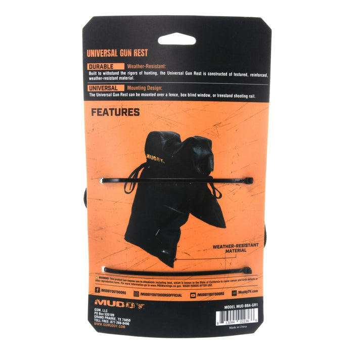 Muddy Universal Window Gun Rest Nylon