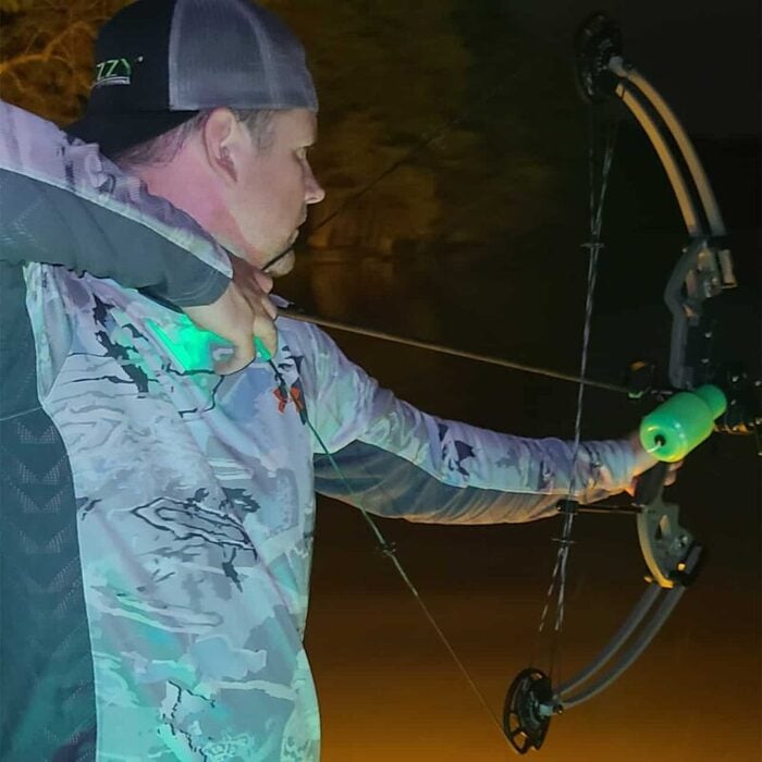 Muzzy Bowfishing Bottle Reel Neon Green