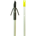 Muzzy Classic Fiberglass Bowfishing Arrow with Gar Point White 32"