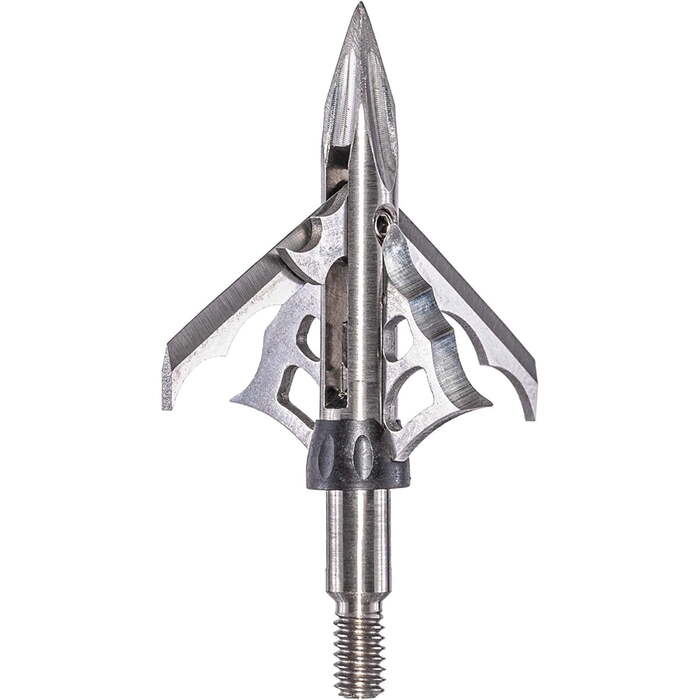 Muzzy Hybrid 4-Blade Mechanical Broadhead 100 1-5/8" Cutting Diameter Pack of 3
