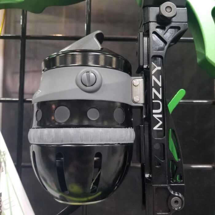 Muzzy LV-R Quick Detach Aluminum Bowfishing Reel Seat Green