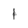 Muzzy Mx-3 3-Blade Fixed Blade Broadhead 100 1-1/4" Cutting Diameter Pack of 3