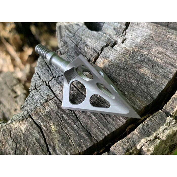 Muzzy One 3-Blade Fixed Blade Broadhead 100 1-1/8" Cutting Diameter Pack of 3
