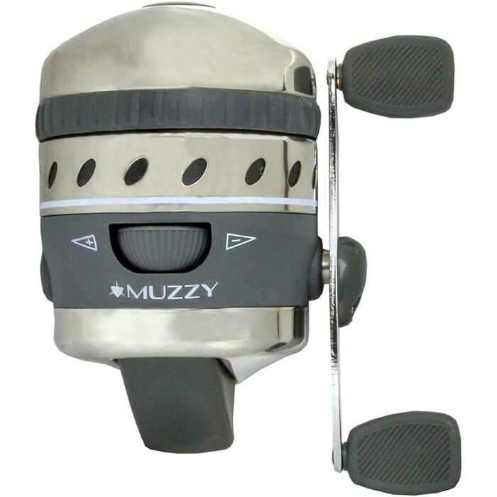 Muzzy XD Bowfishing Reel Silver