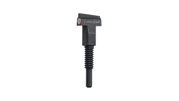 Night Fision AR-15 Front Sight Post Magpul MBUS Pro Orange Front Black Nitride