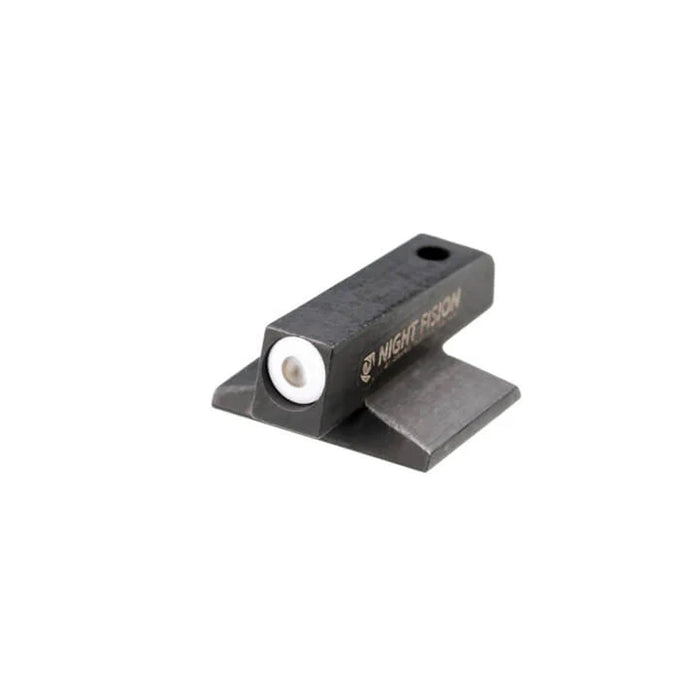 Night Fision Front Sight 1911 White Front Black Nitride