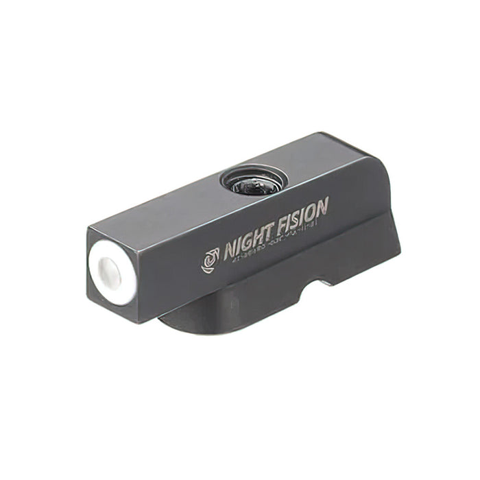 Night Fision Front Sight CZ P-10 C/F White Front Black Nitride
