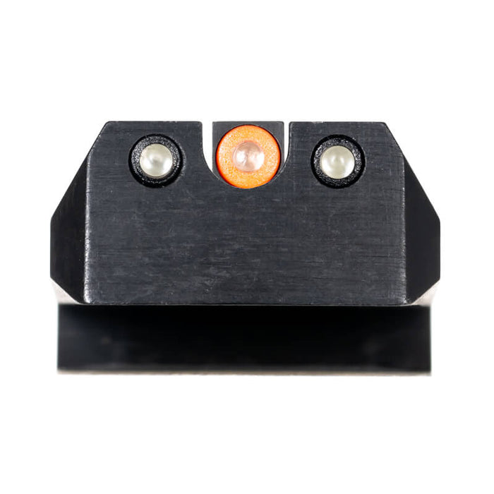 Night Fision Night Sight Set 1911 Orange Front U Notch Rear Black Nitride
