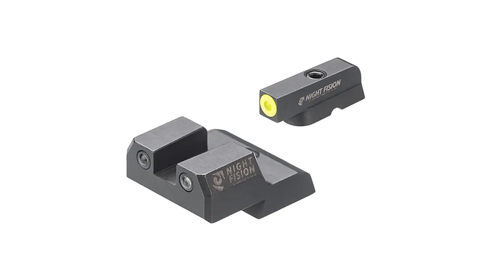 Night Fision Night Sight Set CZ 75/85 Yellow Front Black Nitride