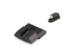 Night Fision Night Sight Set CZ P-07/P-09 White Front U Notch Rear Black Nitride