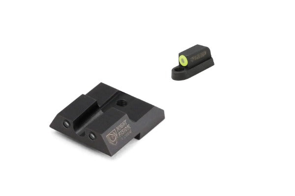 Night Fision Night Sight Set CZ P-07/P-09 Yellow Front U Notch Rear Black Nitride