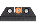 Night Fision Night Sight Set FN 509 Orange Front U Notch Rear Black Nitride
