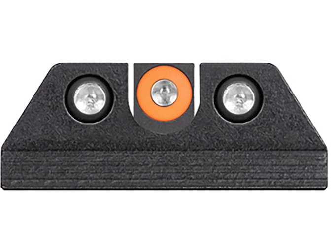 Night Fision Night Sight Set FN 509 Orange Front U Notch Rear Black Nitride