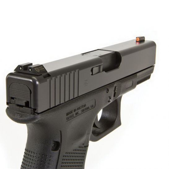 Night Fision Night Sight Set Glock 17/19/34 Orange Front Black Nitride