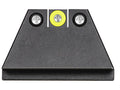 Night Fision Night Sight Set Glock 17/19/34 Yellow Front Black Nitride