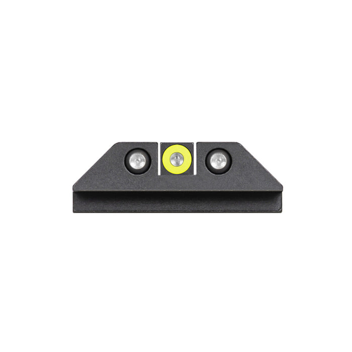 Night Fision Night Sight Set Glock 17/19/34 Yellow Front Black Nitride