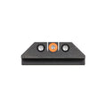 Night Fision Night Sight Set Glock 20/21/40 Orange Front U Notch Rear Black Nitride