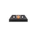 Night Fision Night Sight Set Glock 42/43/43X Orange Front U Notch Rear Black Nitride