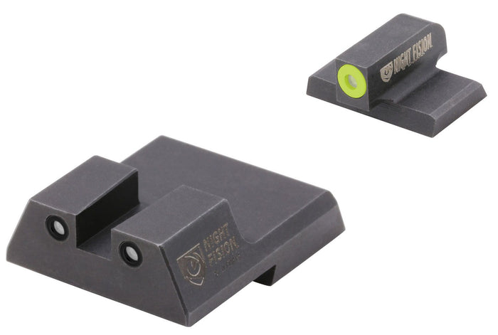 Night Fision Night Sight Set HK VP9/VP9SK/P30/45C Yellow Front Black Nitride
