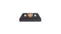 Night Fision Night Sight Set Mossberg MC1sc/MC2/MC2c Orange Front U Notch Rear Black Nitride