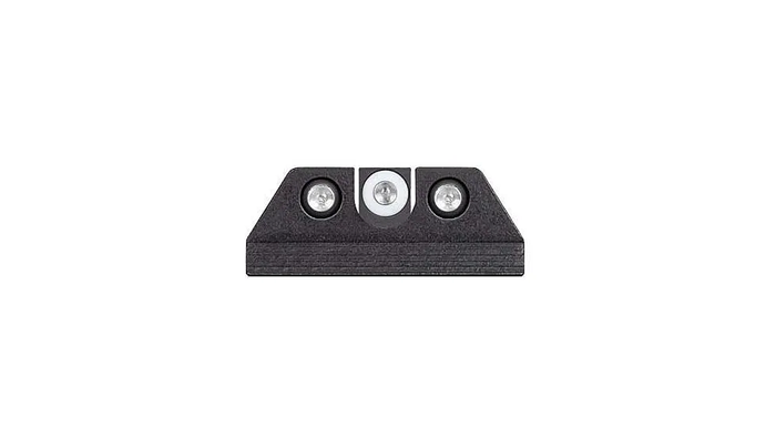 Night Fision Night Sight Set Mossberg MC1sc/MC2/MC2c White Front U Notch Rear Black Nitride