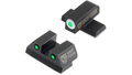 Night Fision Night Sight Set Sig P320/P365 White Front #8 Rear Black Nitride