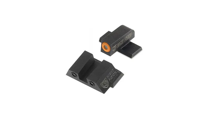 Night Fision Night Sight Set Springfield XD-S/XD-E Orange Front Black Nitride