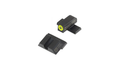 Night Fision Night Sight Set Springfield XD-S/XD-E Yellow Front U Notch Blank Rear Black Nitride