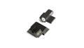 Night Fision Night Sight Set S&W M&P Shield/Shield Plus White Front Black Nitride
