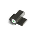 Night Fision Night Sight Set S&W M&P Shield/Shield Plus White Front U Notch White Rear Rings Black Nitride