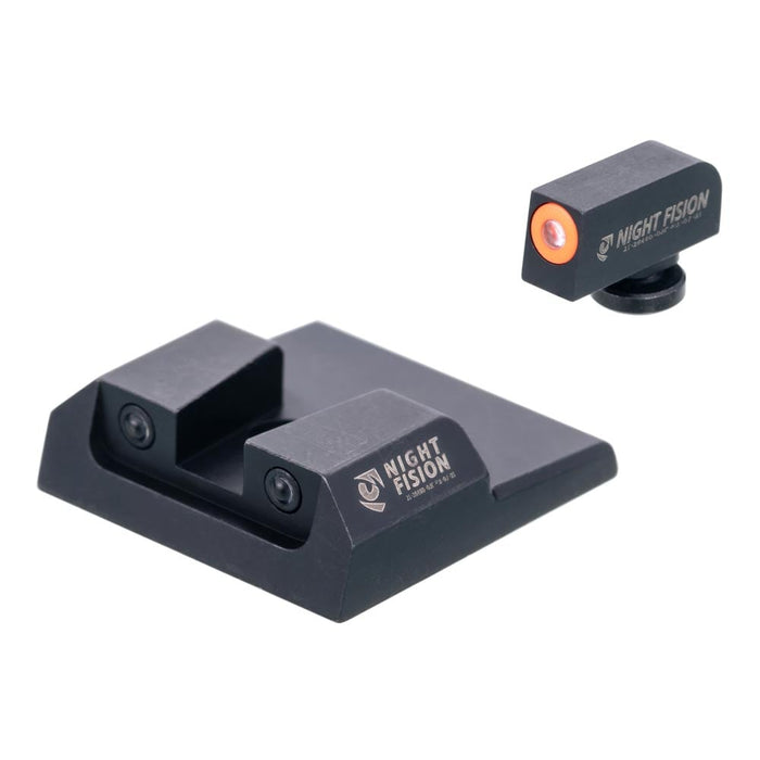 Night Fision Night Sight Set Taurus G3c/GX4 Orange Front Black Nitride