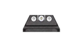 Night Fision Night Sight Set Walther PPQ/PDP/PPQ M2 White Front U Notch White Rear Rings Black Nitride