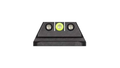 Night Fision Night Sight Set Walther PPQ/PDP/PPQ M2 Yellow Front Black Nitride