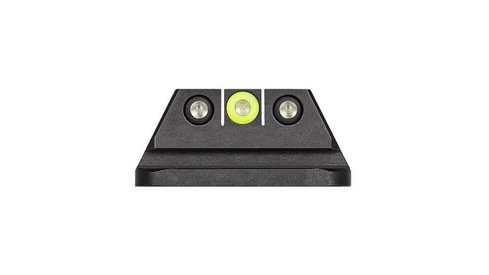 Night Fision Night Sight Set Walther PPQ/PDP/PPQ M2 Yellow Front Black Nitride