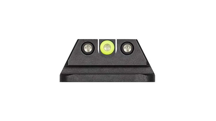 Night Fision Night Sight Set Walther PPQ/PDP/PPQ M2 Yellow Front U Notch Rear Black Nitride