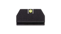 Night Fision Ready Stealth Night Sight Set CZ P-10 C/F/S Yellow Front Blank Rear Sight Black Nitride