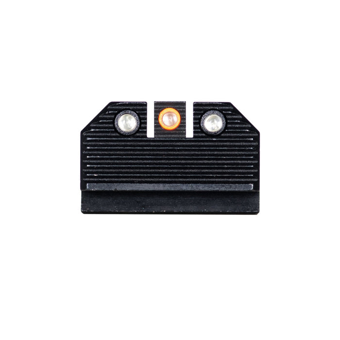 Night Fision Ready Stealth Night Sight Set Glock 43/43x w/ 507k Orange Front Black Nitride