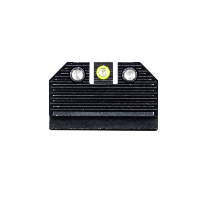Night Fision Ready Stealth Night Sight Set Glock 43/43x w/ 507k Yellow Front Black Nitride