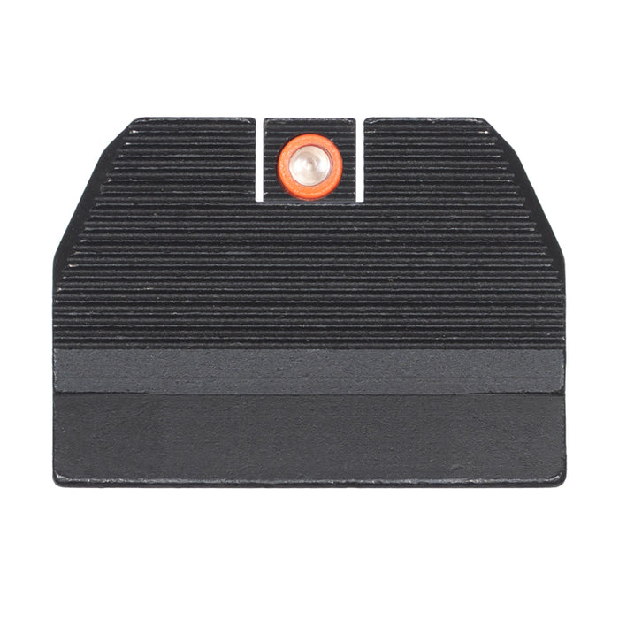 Night Fision Ready Stealth Night Sight Set HK VP9 w/ DPP/509t/Acro Orange Front Blank Rear Sight Black Nitride
