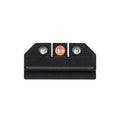 Night Fision Ready Stealth Night Sight Set Ruger Max 9 Orange Front Black Nitride