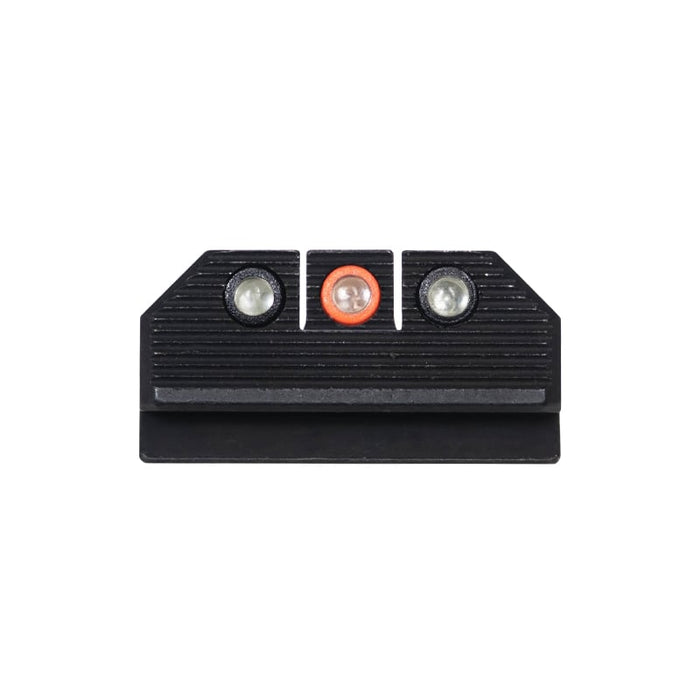 Night Fision Ready Stealth Night Sight Set Ruger Max 9 Orange Front Black Nitride