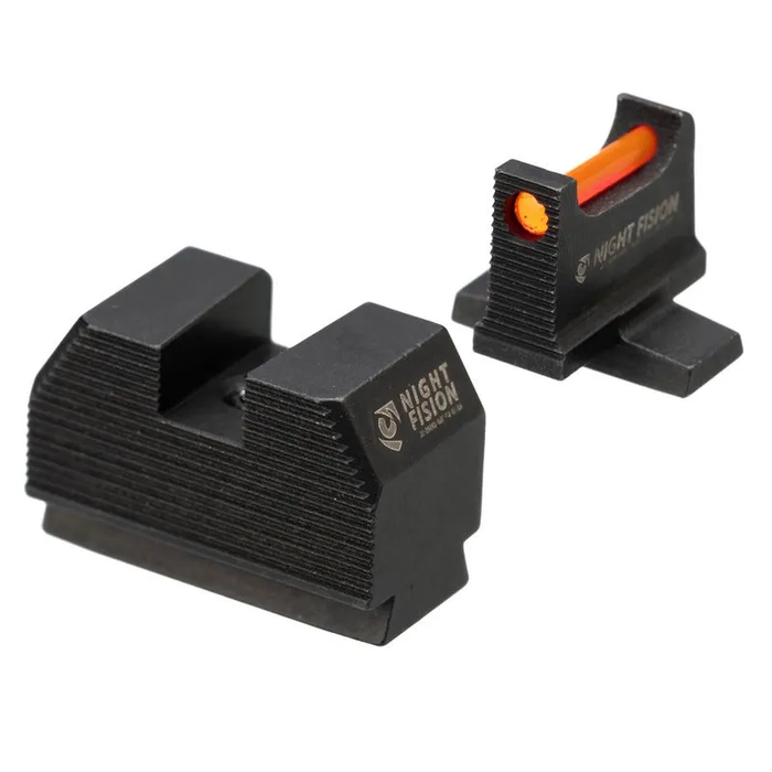 Night Fision Sight Set Sig P320 w/ RMR/507c/SRO Red Front Black Nitride