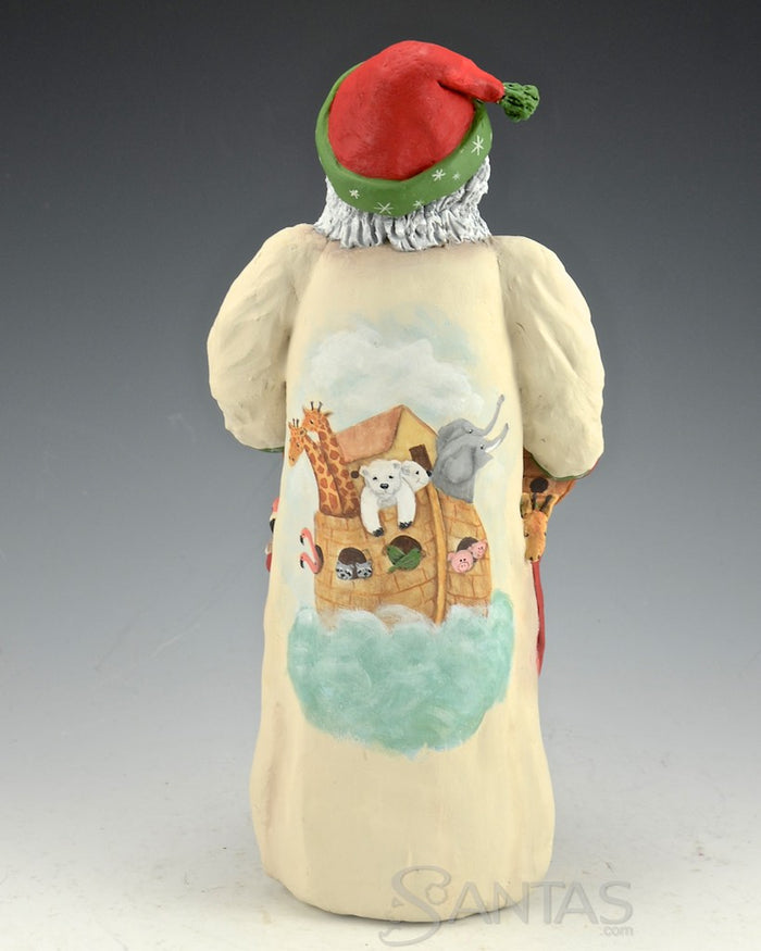 Noah's Ark and Animals - Ginny Diezel Original Santa