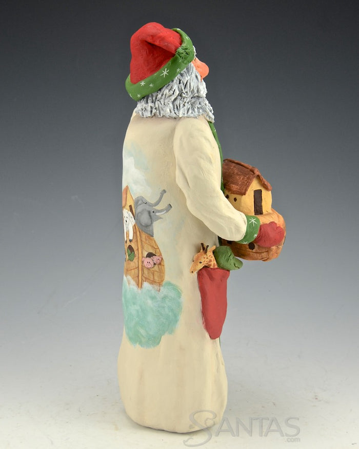 Noah's Ark and Animals - Ginny Diezel Original Santa