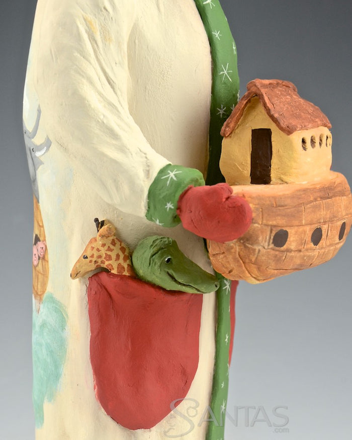 Noah's Ark and Animals - Ginny Diezel Original Santa