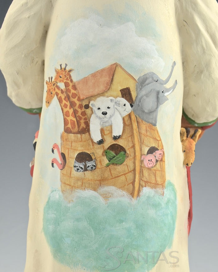 Noah's Ark and Animals - Ginny Diezel Original Santa