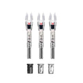 Nockturnal Lighted Nock Red Pack of 3