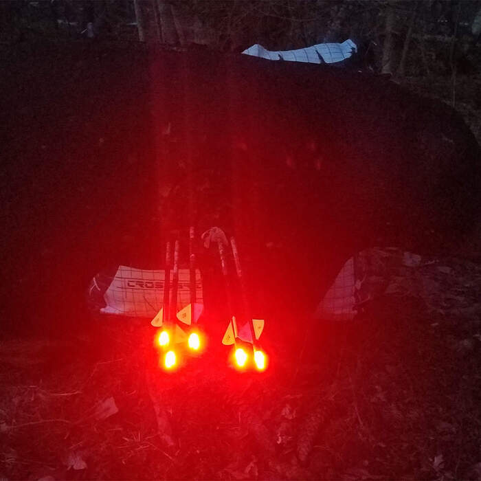 Nockturnal Universal Lighted Nock Green Pack of 3