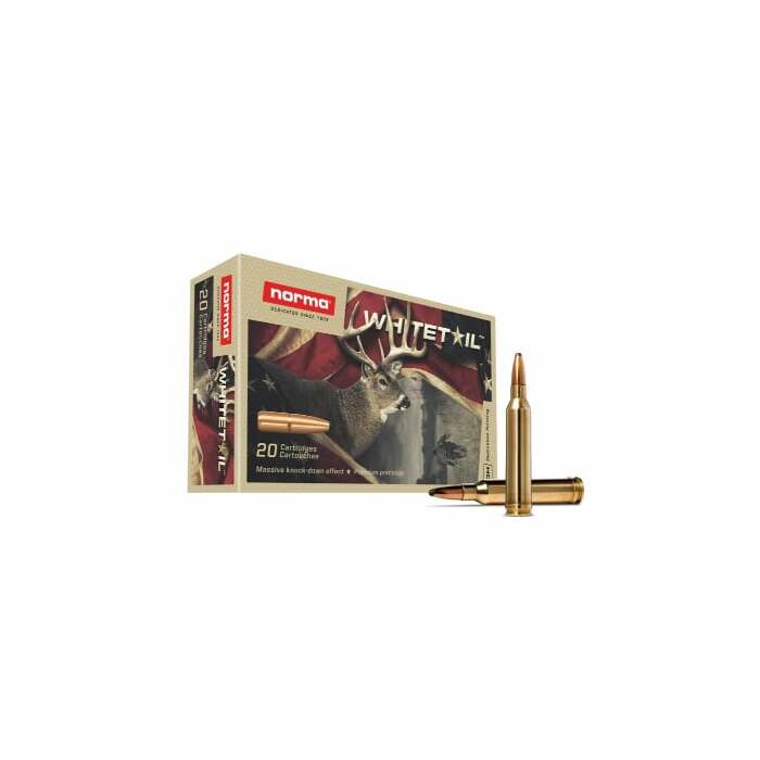 Norma Ammunition 7mm Remington Magnum 150 Grain Pointed Soft Point 20 Count